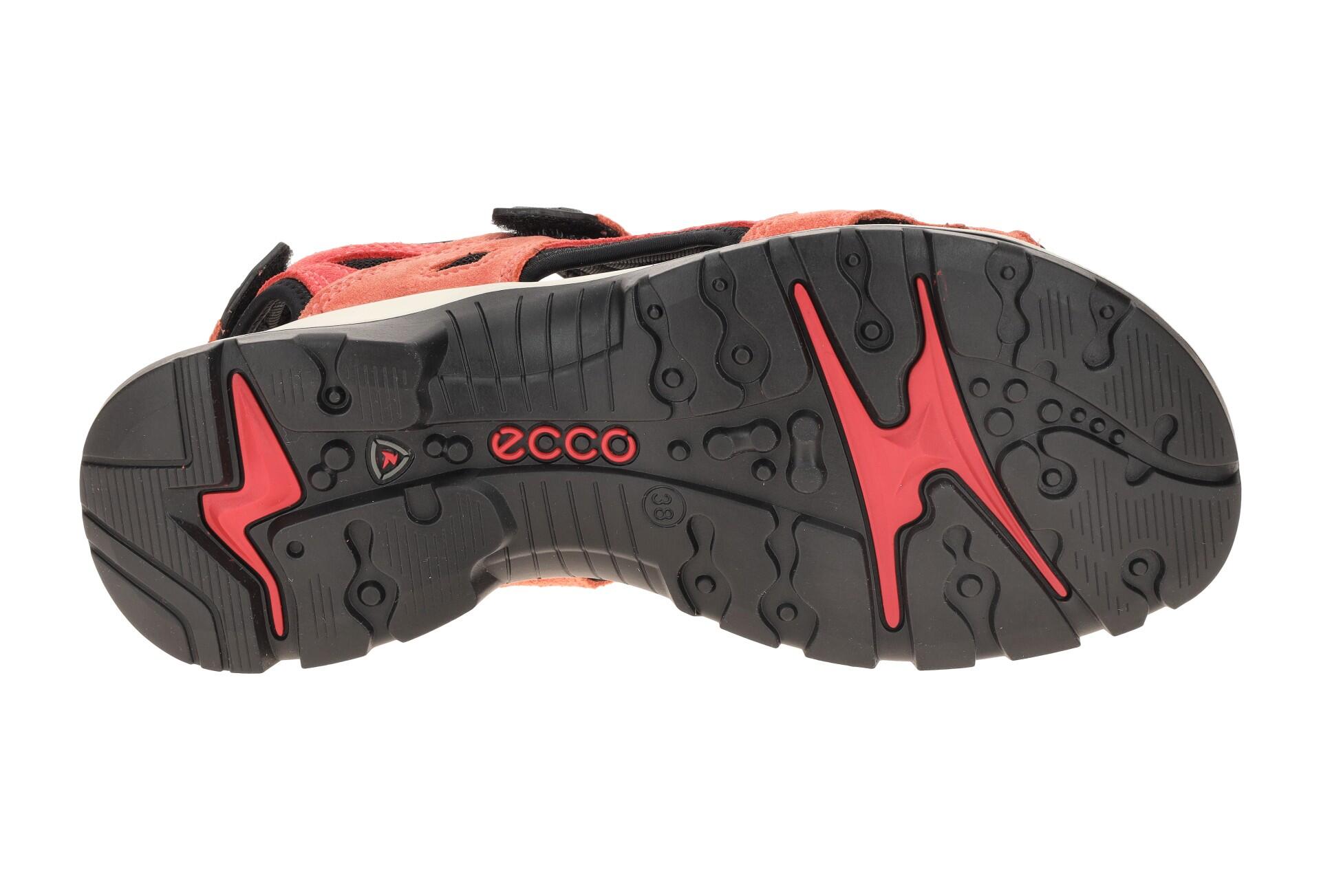 Ecco Offroad Damen Sandale rot coral 069563 7/7