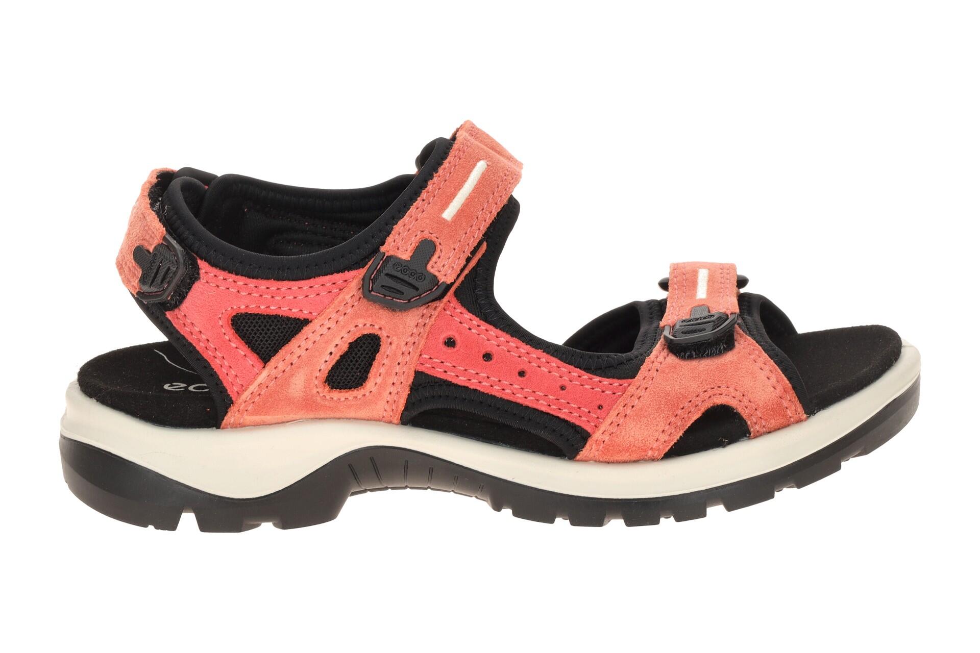 Ecco Offroad Damen Sandale rot coral 069563 2/7
