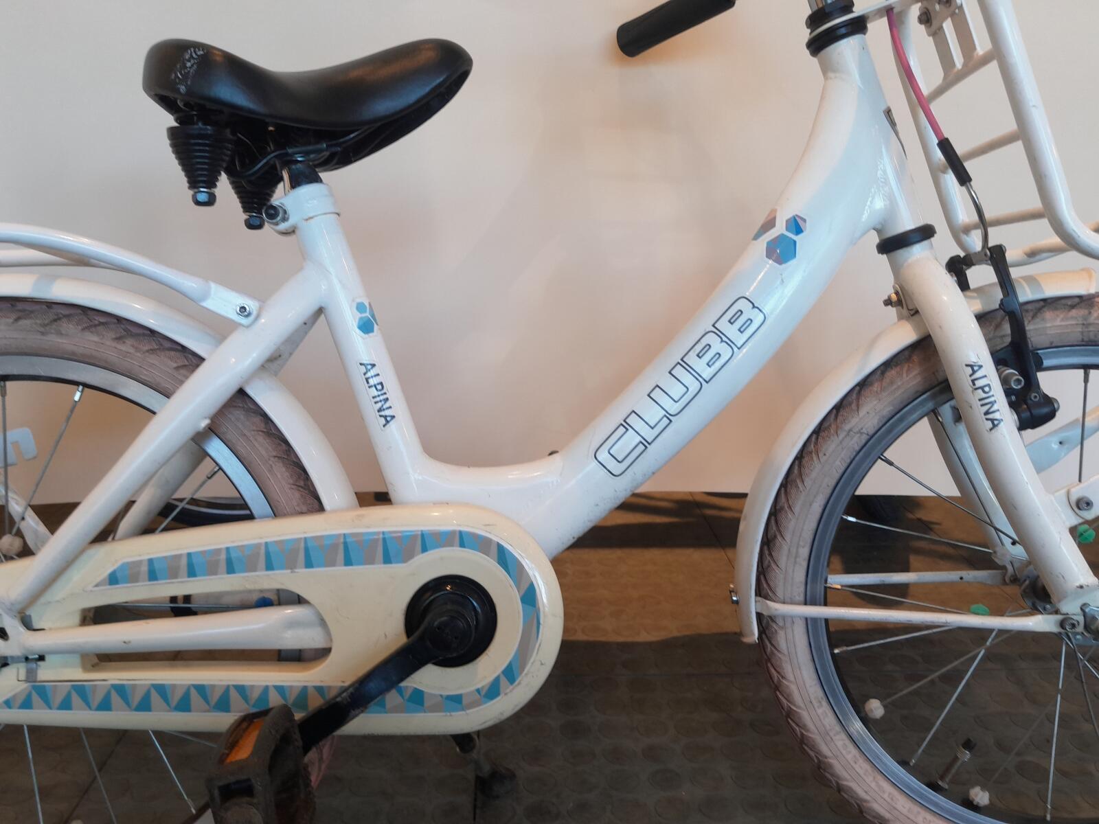 Alpina Clubb kinderfiets 18" - wit 3/6
