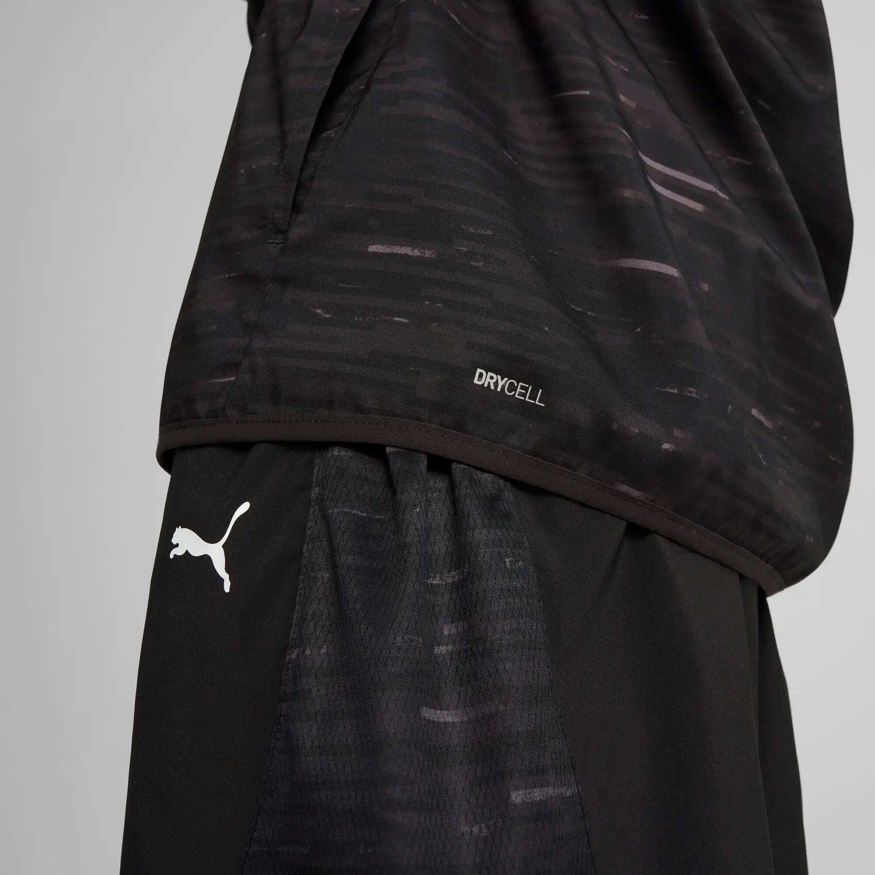 Chaqueta tejida TAD ESSENTIALS con estampado integral Hombre PUMA Black 7/7