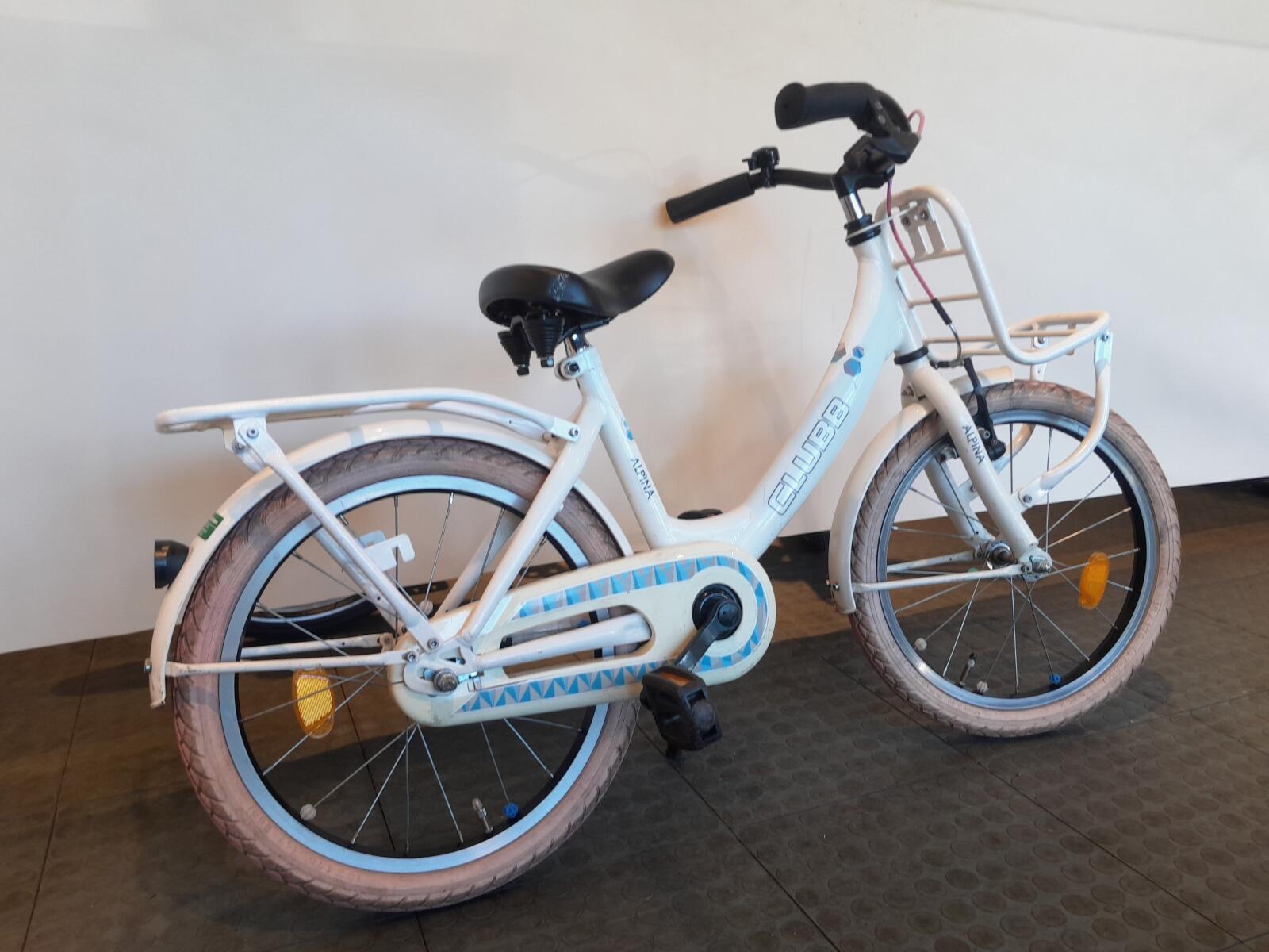 Alpina Clubb kinderfiets 18" - wit 2/6