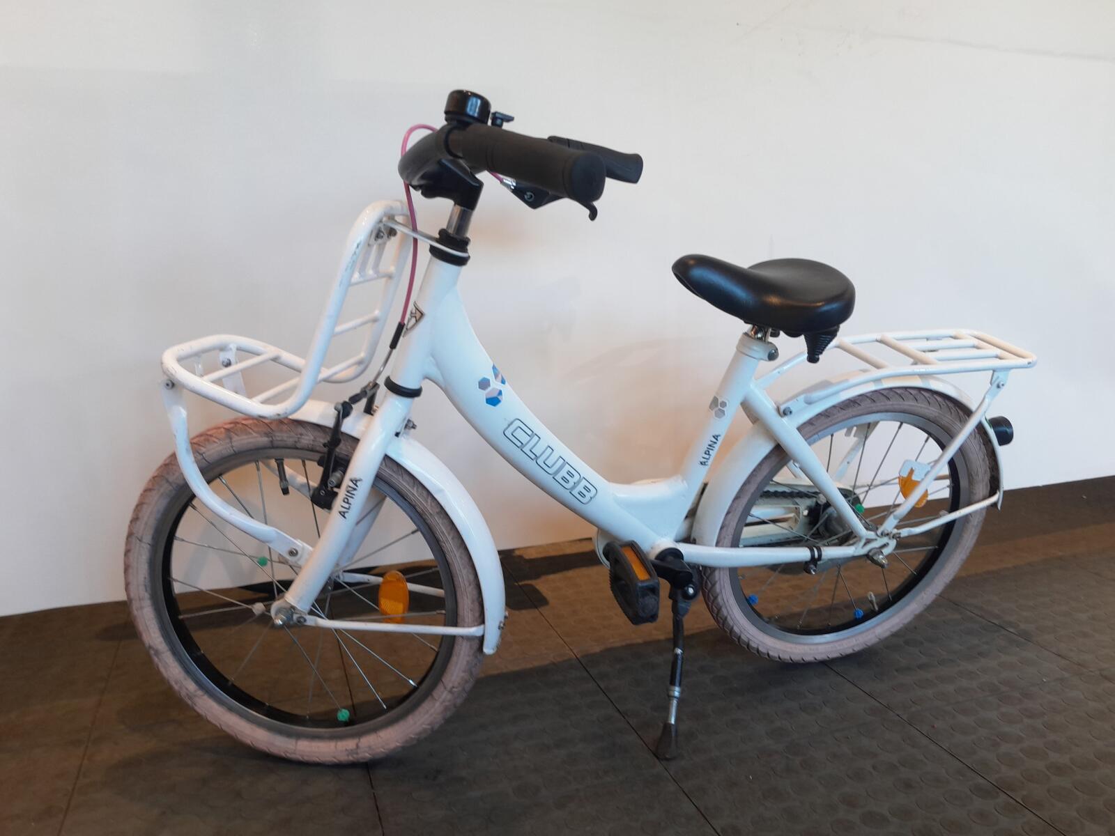 Alpina Clubb kinderfiets 18" - wit 5/6