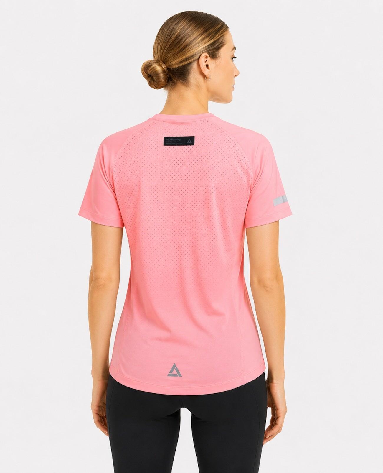Damen Funktions Laufshirt Kurzarm Pro Line Peony 2/4