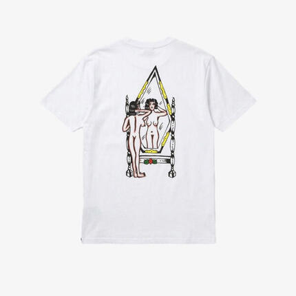T-shirt Volcom Lintell Mirror wit