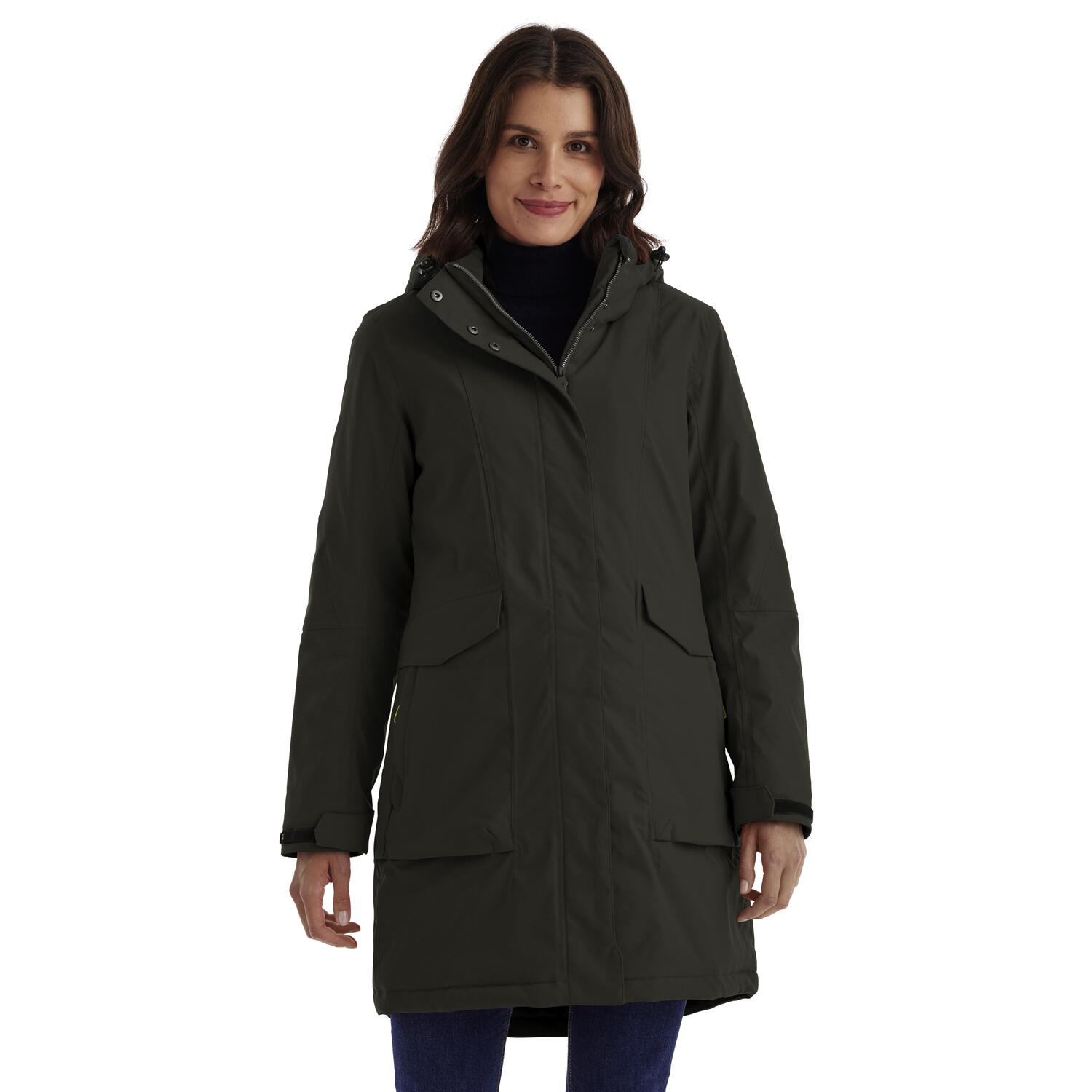 Damen Parka Damen Funktionsparka 3/7