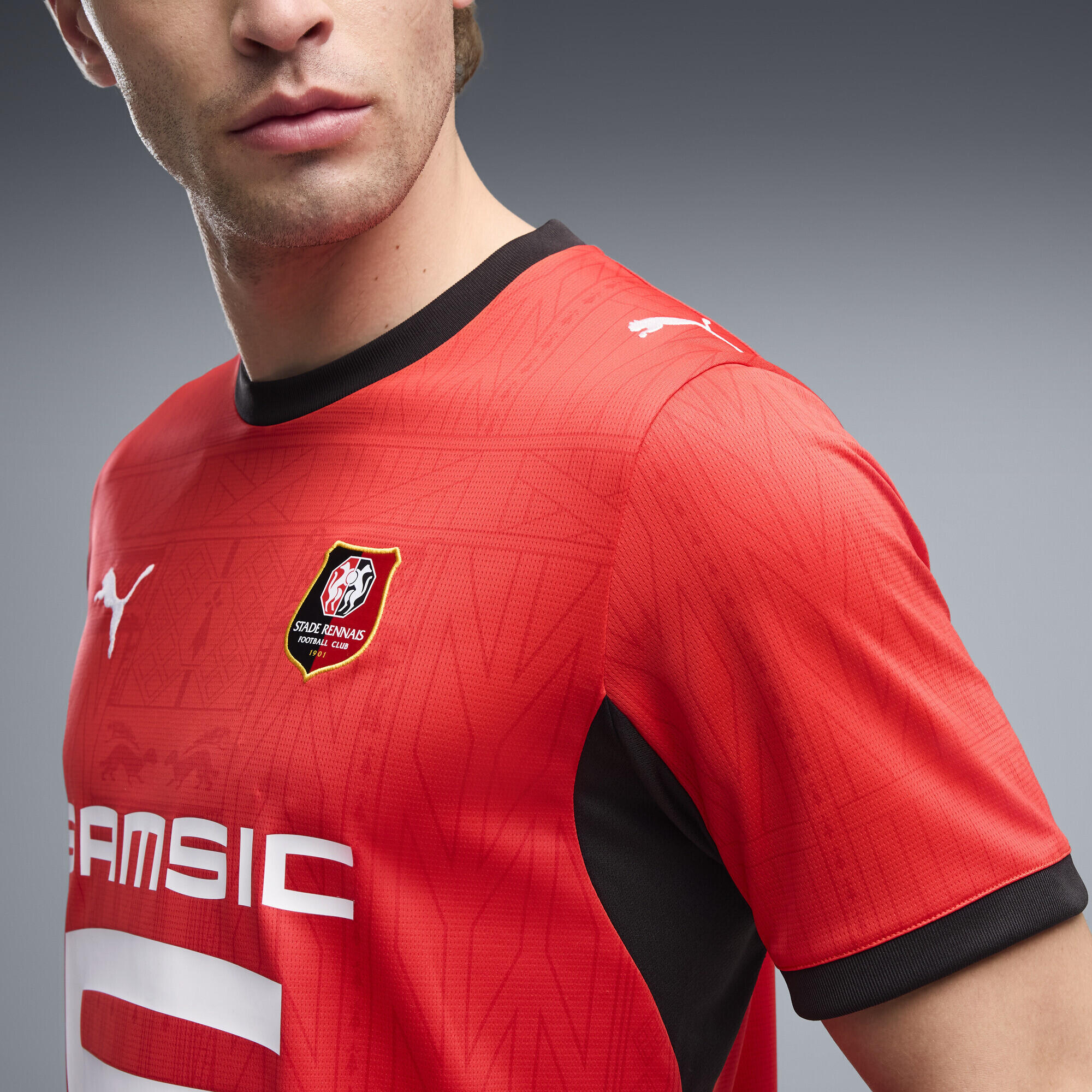 Stade Rennais 26/27 thuisshirt PUMA 3/6