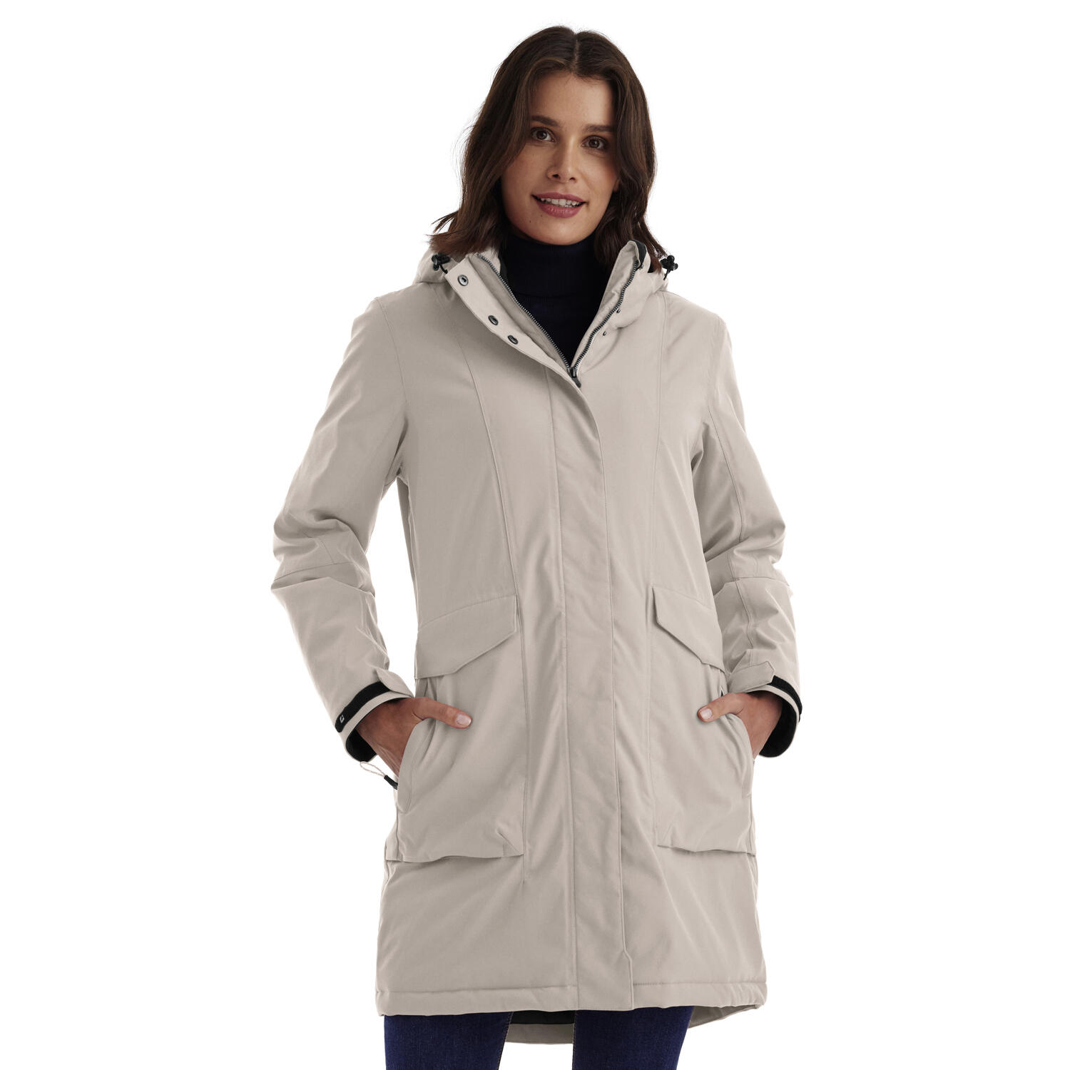 Damen Parka Damen Funktionsparka 3/7
