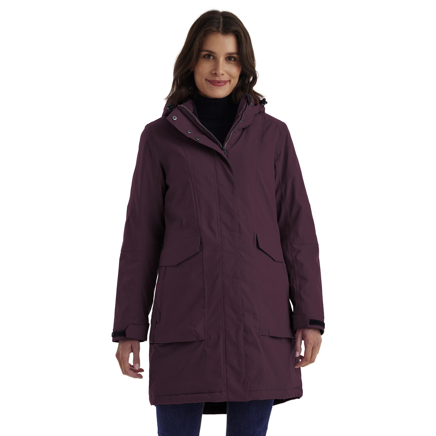 Damen Parka Damen Funktionsparka 3/7