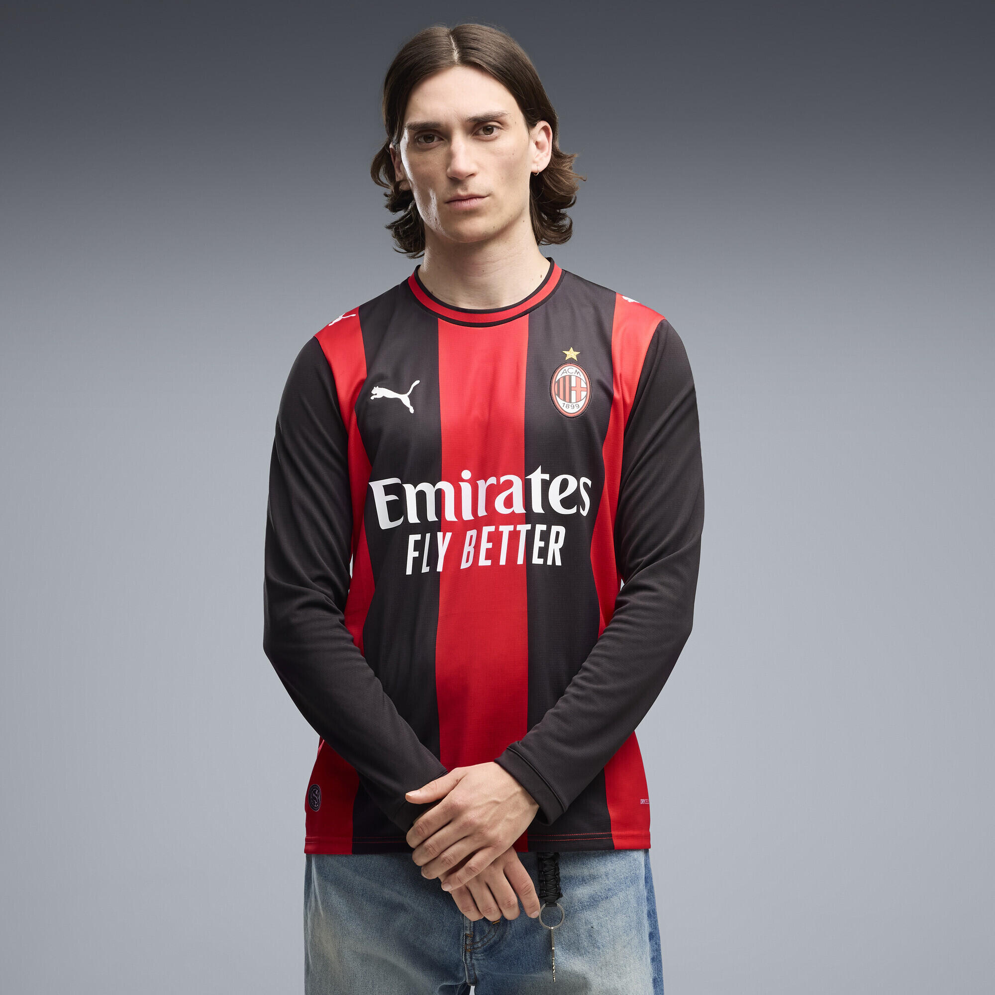AC Milan 26/27 Long Sleeve Home Jersey Men PUMA 2/7