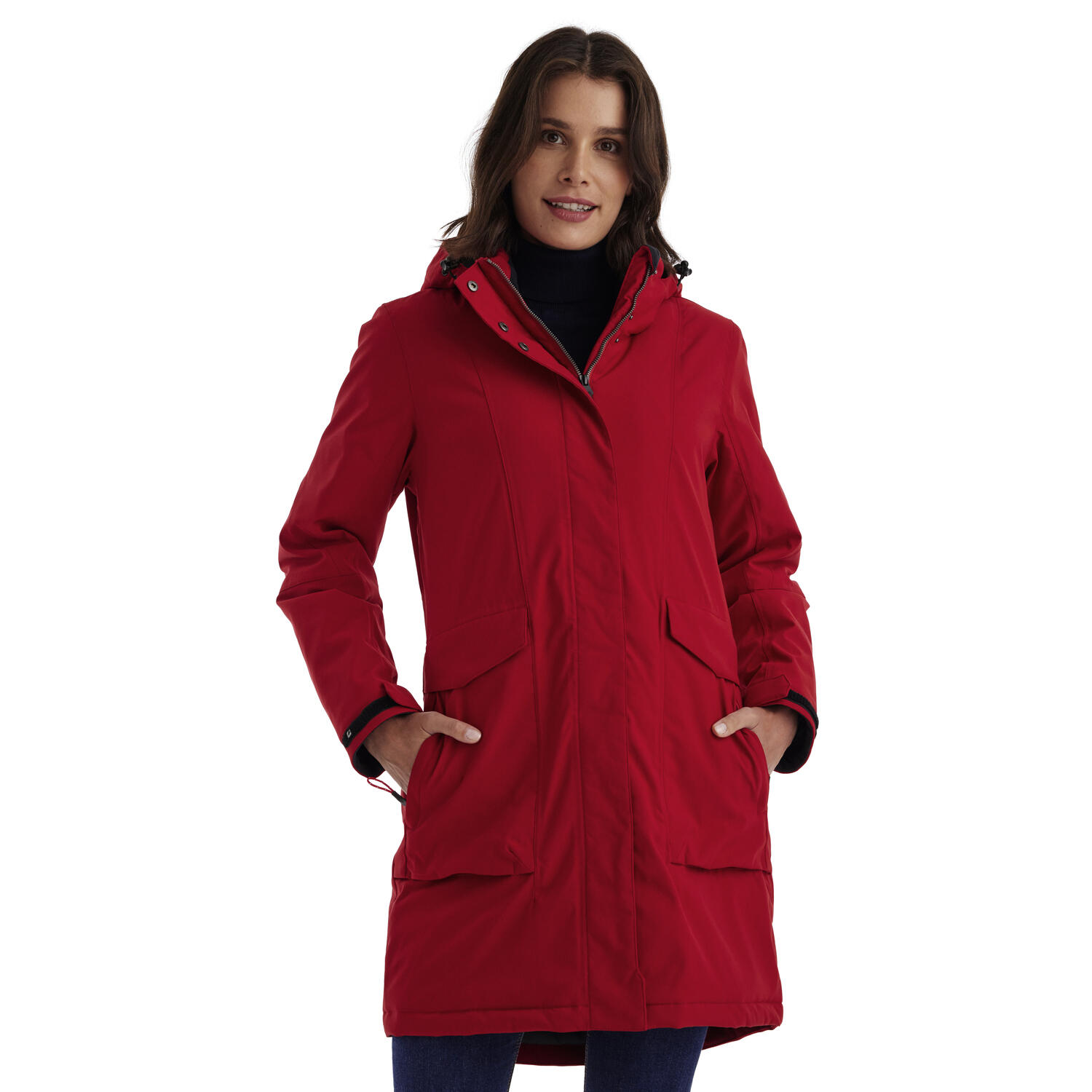 Damen Parka Damen Funktionsparka 3/7