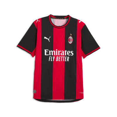 Ac milan 26/27 authentic thuisshirt voor heren puma