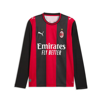 Ac milan 26/27 thuisshirt met lange mouwen voor heren puma