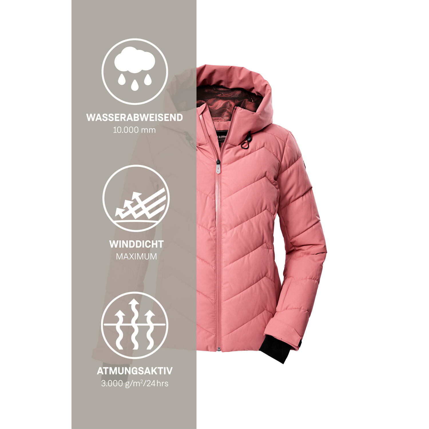 Giacca trapuntata da donna Killtec KSW 31 6/7