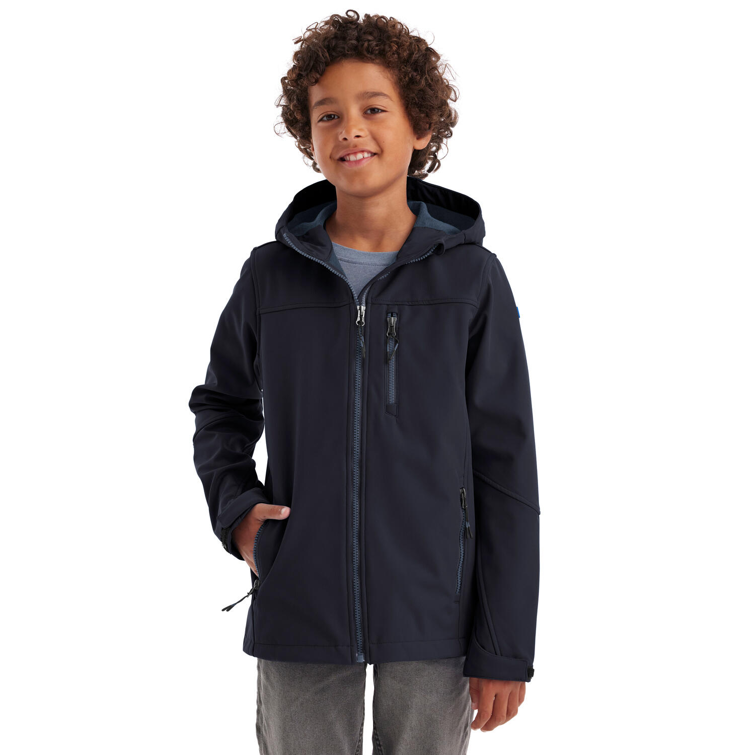 Jungen, Kinder Softshelljacke Funktionsjacke 3/7