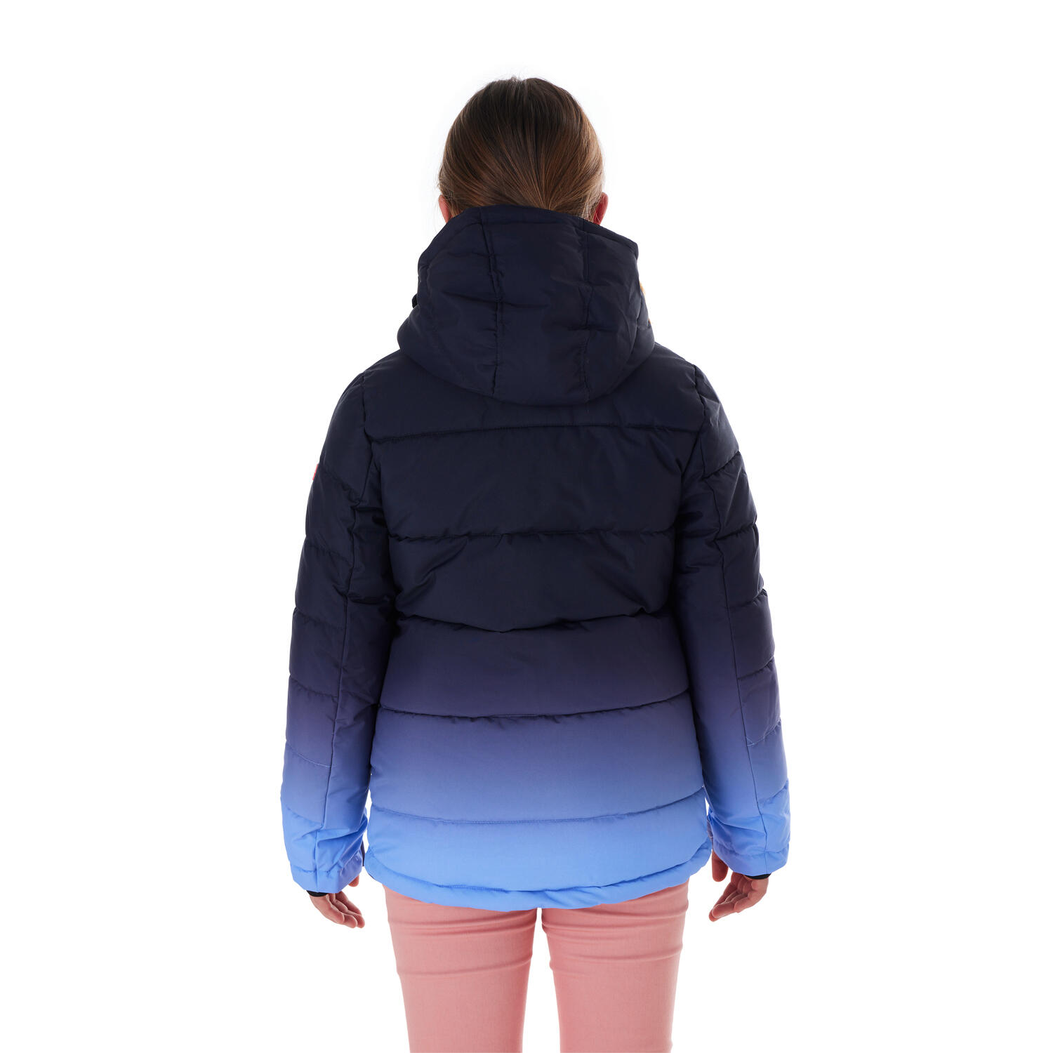 Kinder, Mädchen Ski-Steppjacke KSW 330 GRLSQLTD JCKT 4/7