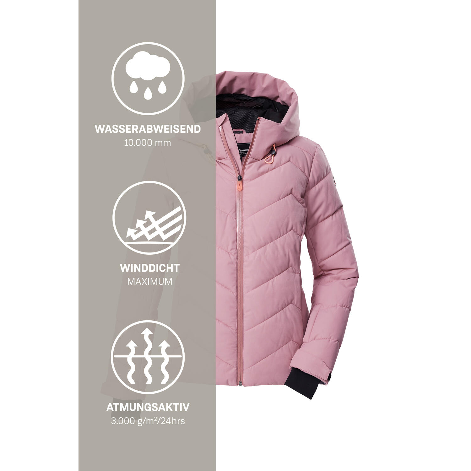 Damen Ski-Steppjacke KSW 31 WMN SKI QLTD JCKT 6/6