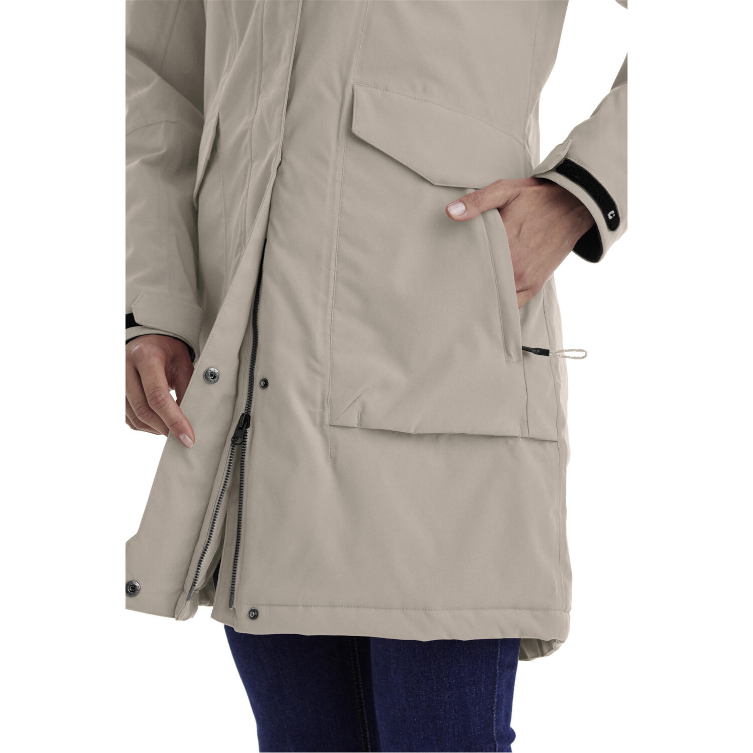 Damen Parka Damen Funktionsparka 6/7