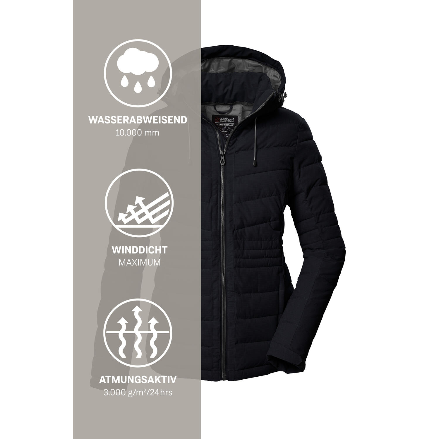 Damen Steppjacke KOW 10 WMN QLTD JCKT 6/7