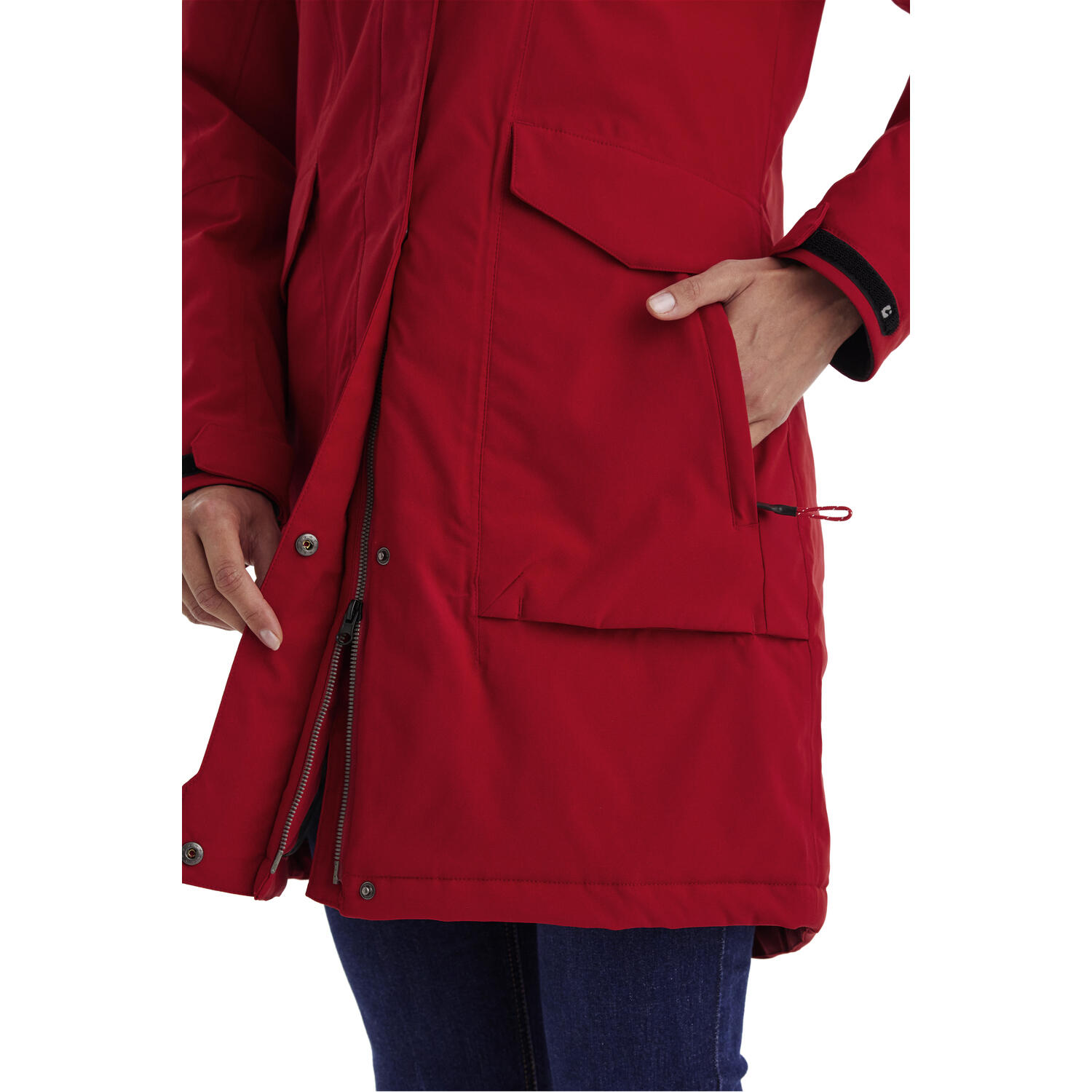 Damen Parka Damen Funktionsparka 6/7