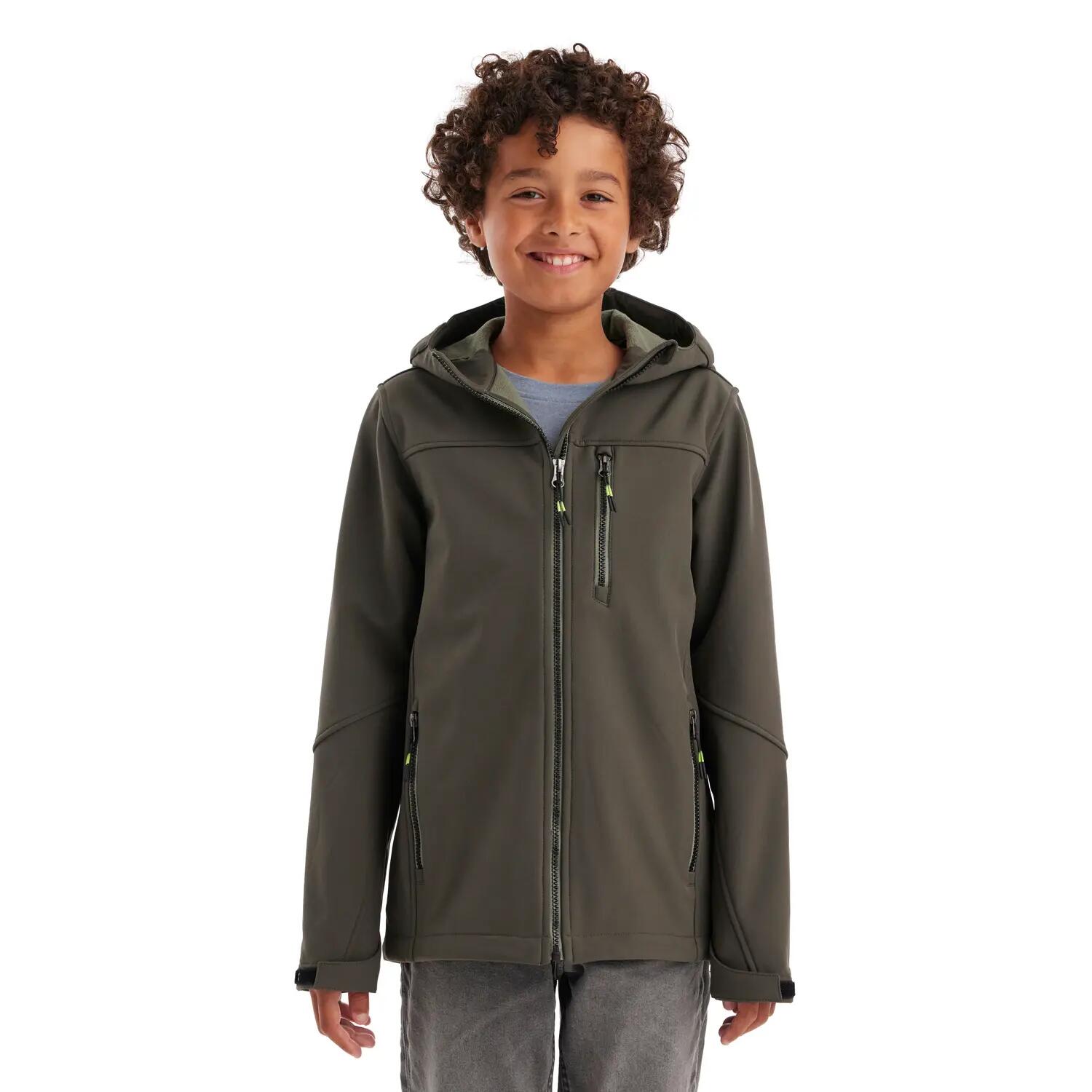 Jungen, Kinder Softshelljacke Funktionsjacke 3/11