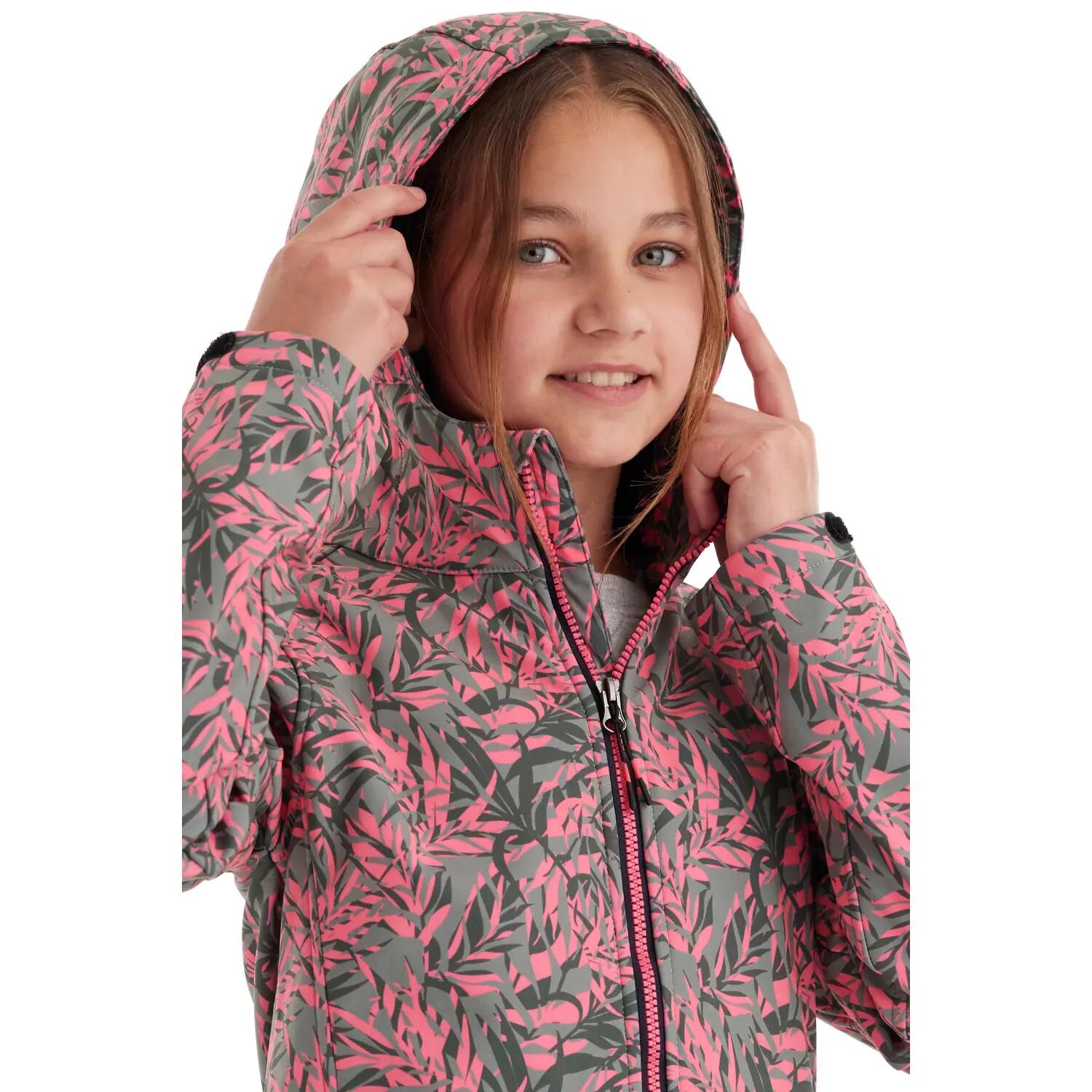 Kinder, Mädchen Softshelljacke Mädchen Softshelljacke Print 7/11