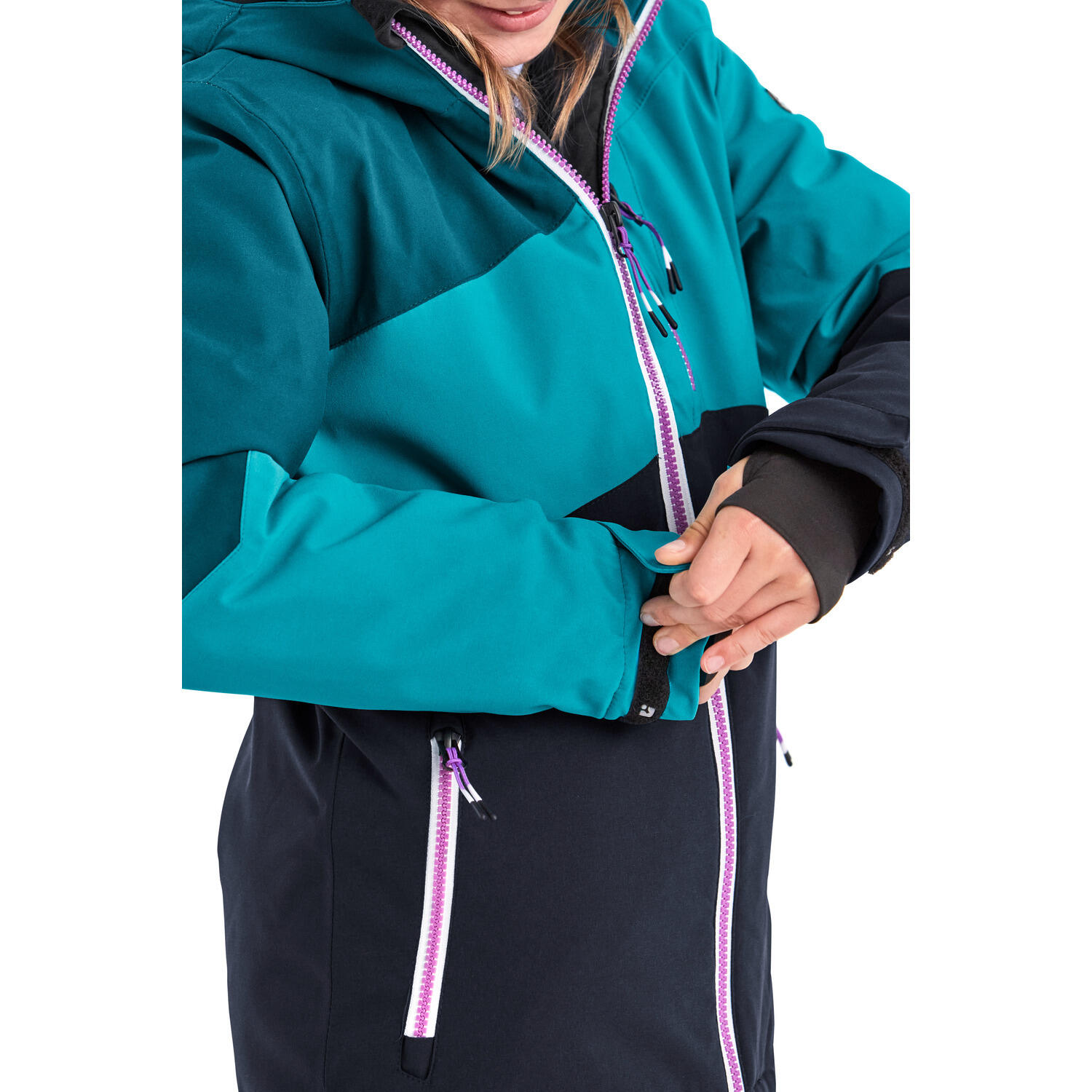 Kinder, Mädchen Skijacke KSW 166 GRLS SKI JCKT 6/7