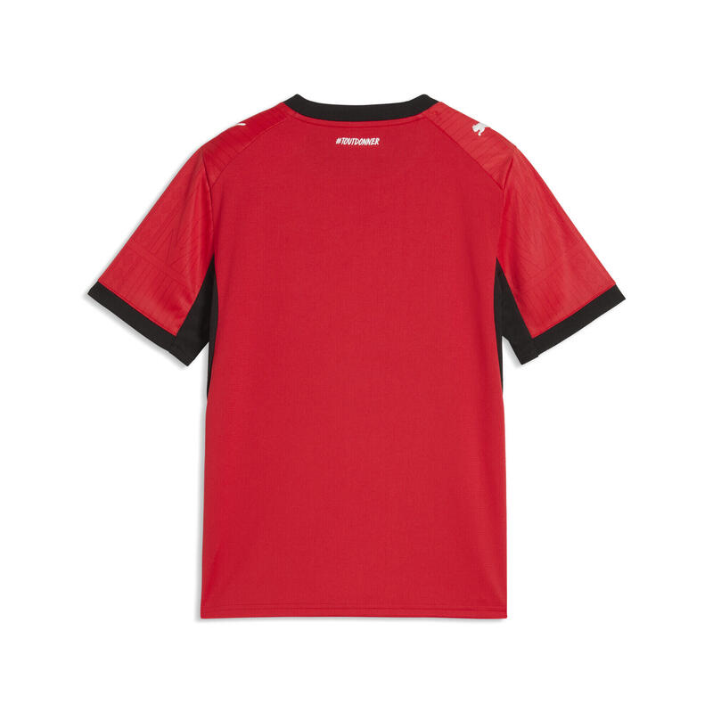 Tricou copii uscare rapidă, respirabil Stade Rennais 26/27 PUMA