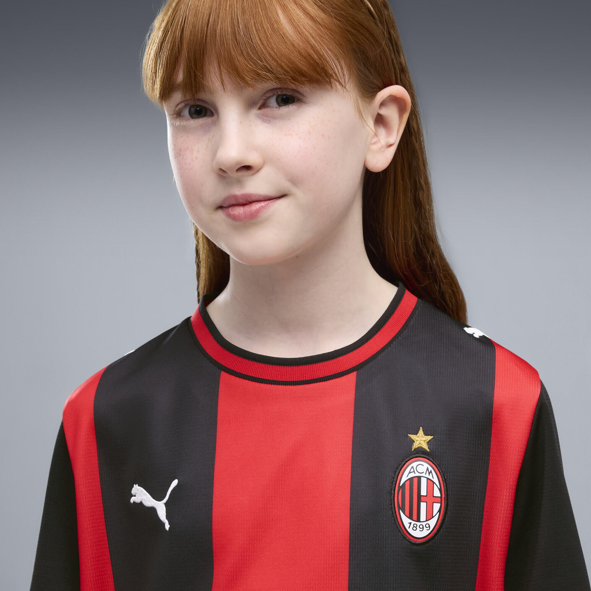 Maillot Home 26/27 AC Milan Enfant et Adolescent PUMA 3/7
