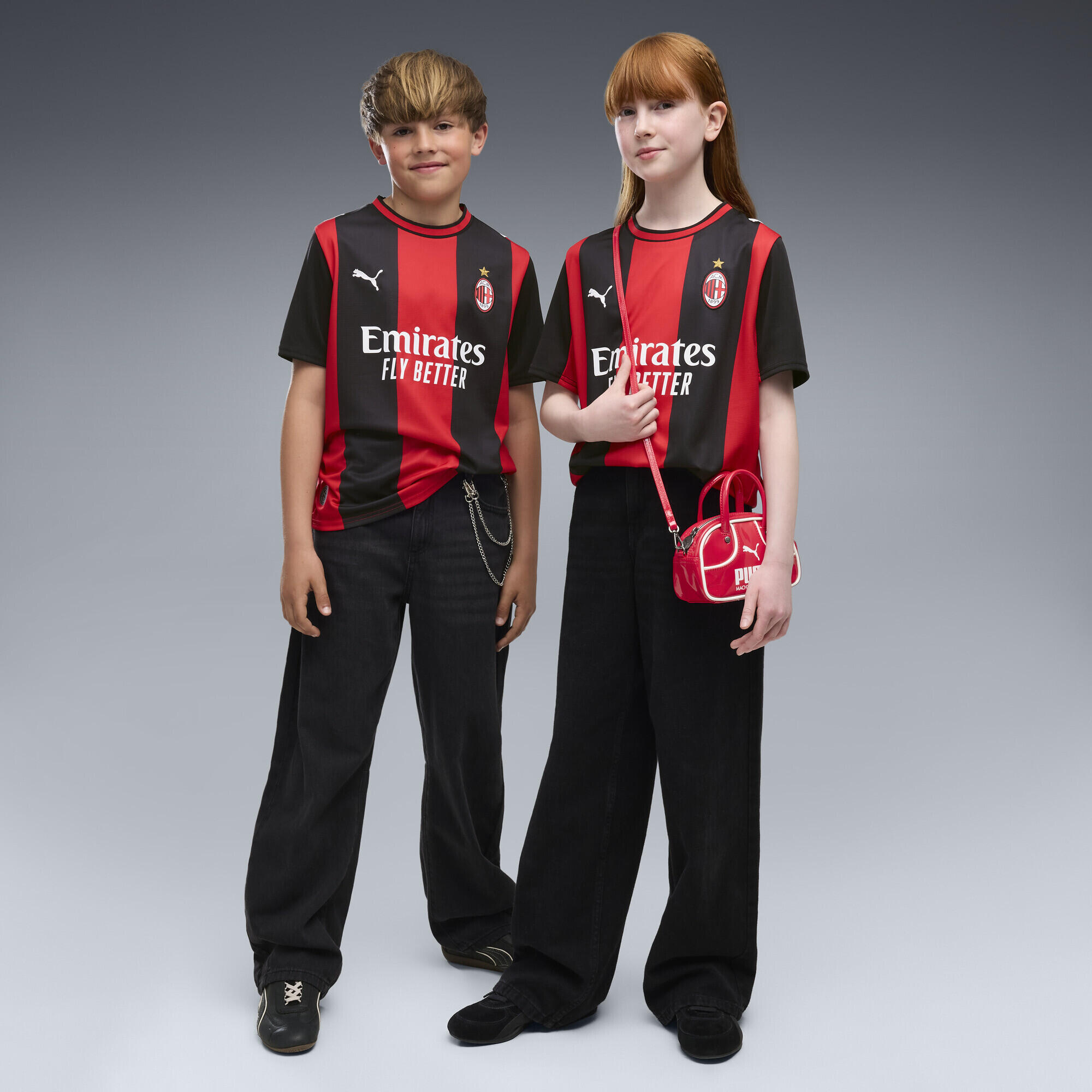 Maillot Home 26/27 AC Milan Enfant et Adolescent PUMA 4/7