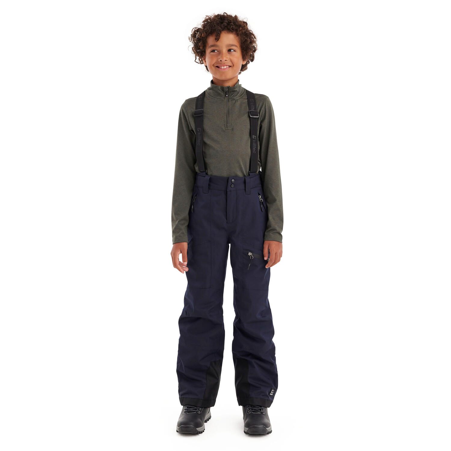 Jungen, Kinder Skihose Latzhose 3/11