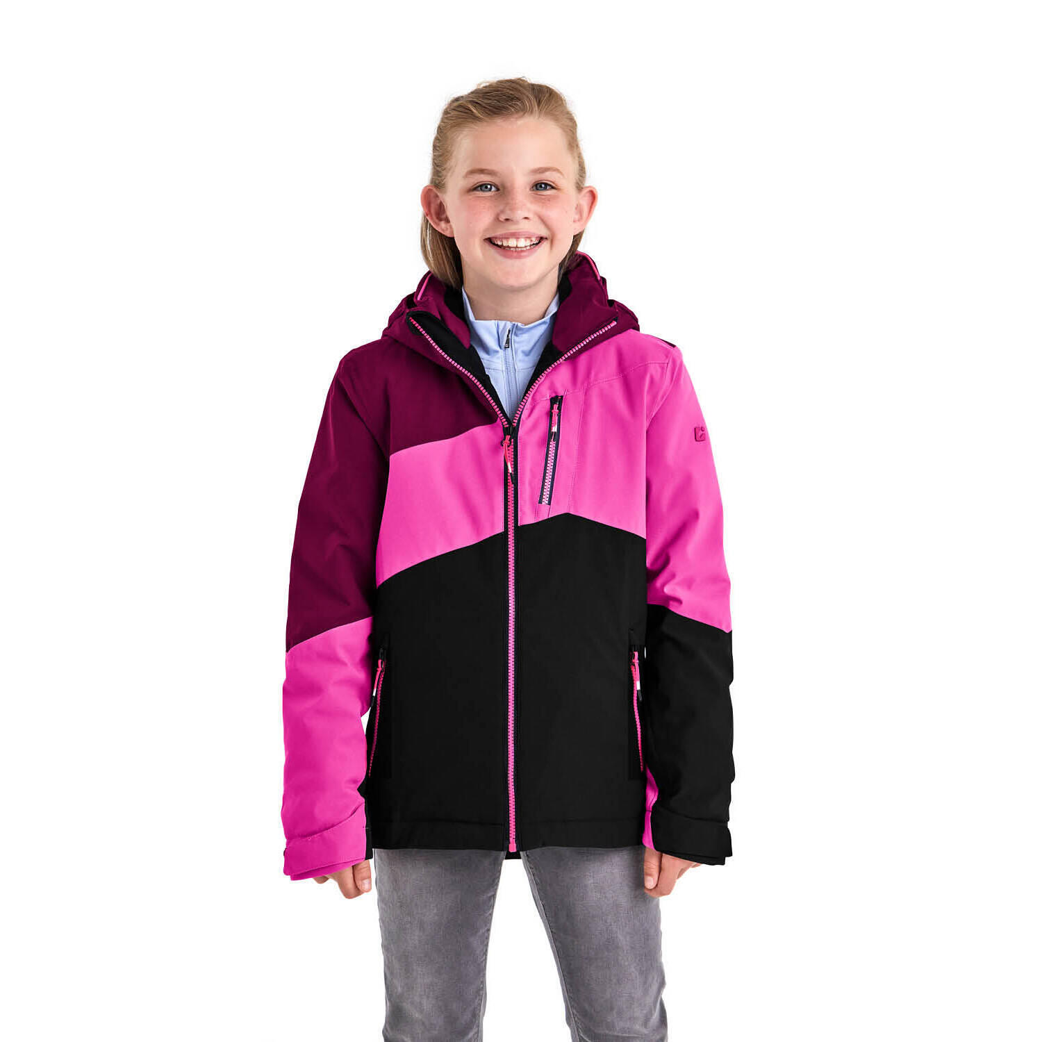 Kinder, Mädchen Skijacke KSW 166 GRLS SKI JCKT 3/7