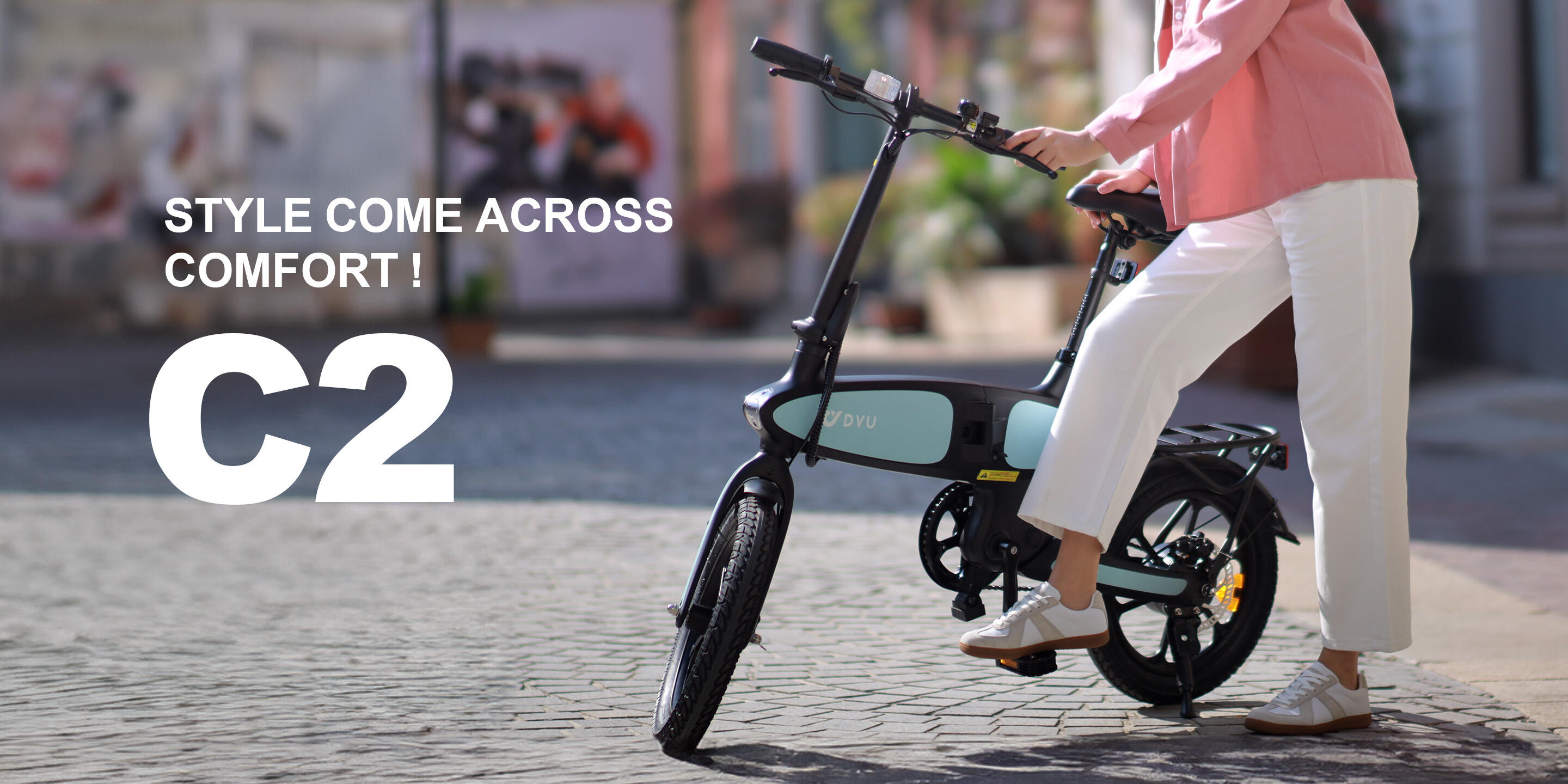 DYU C2 Opvouwbare Elektrische Fiets 250W 48V 7,5Ah 16 Inch 7/7