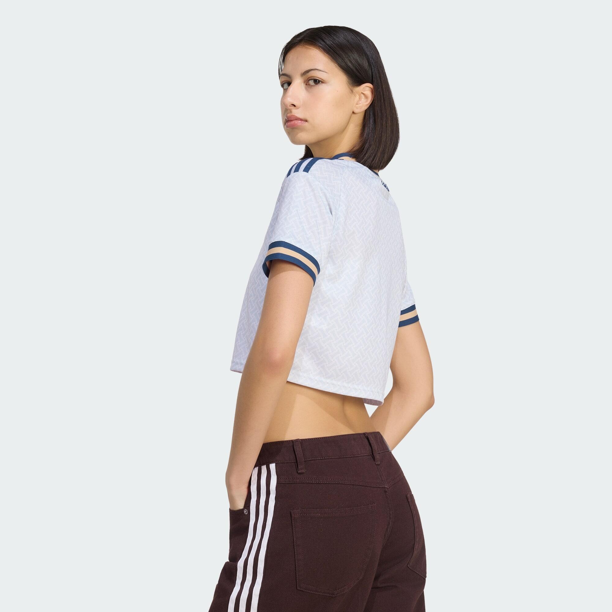 Italy 26 Away Cropped Jersey | Decathlon