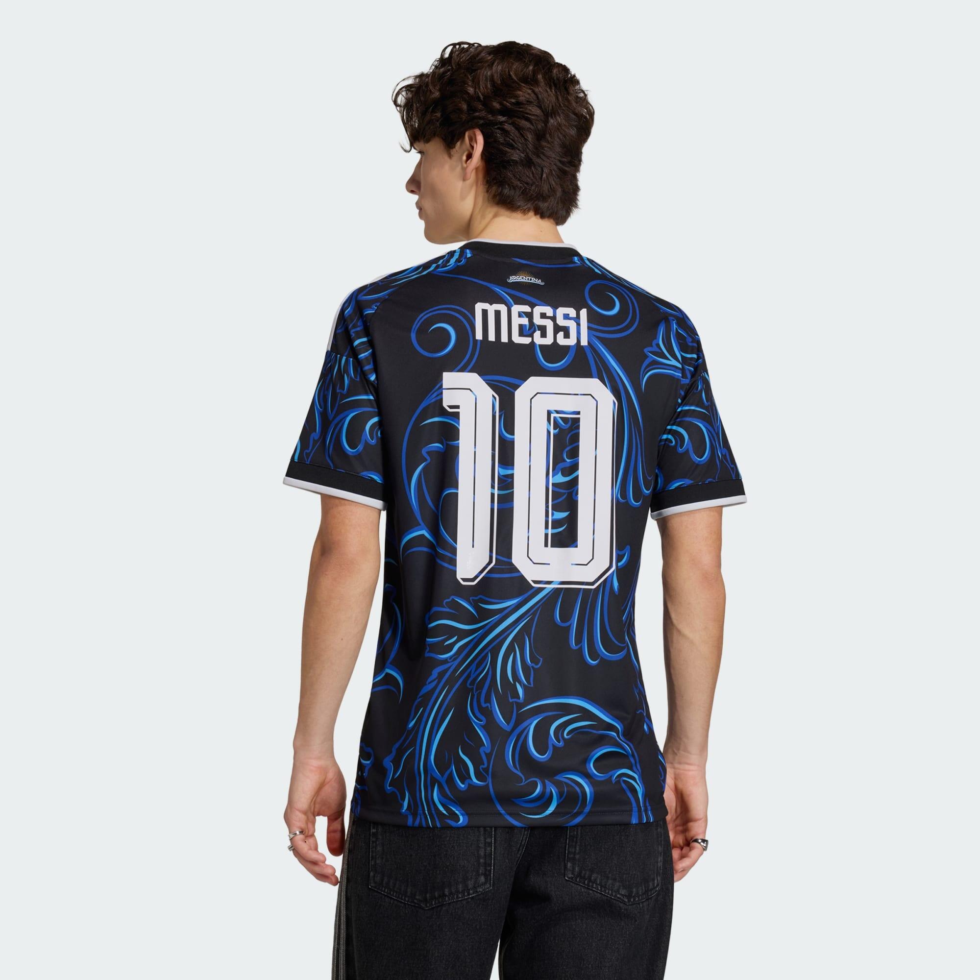 Argentinien 26 Messi Auswärtstrikot 4/8