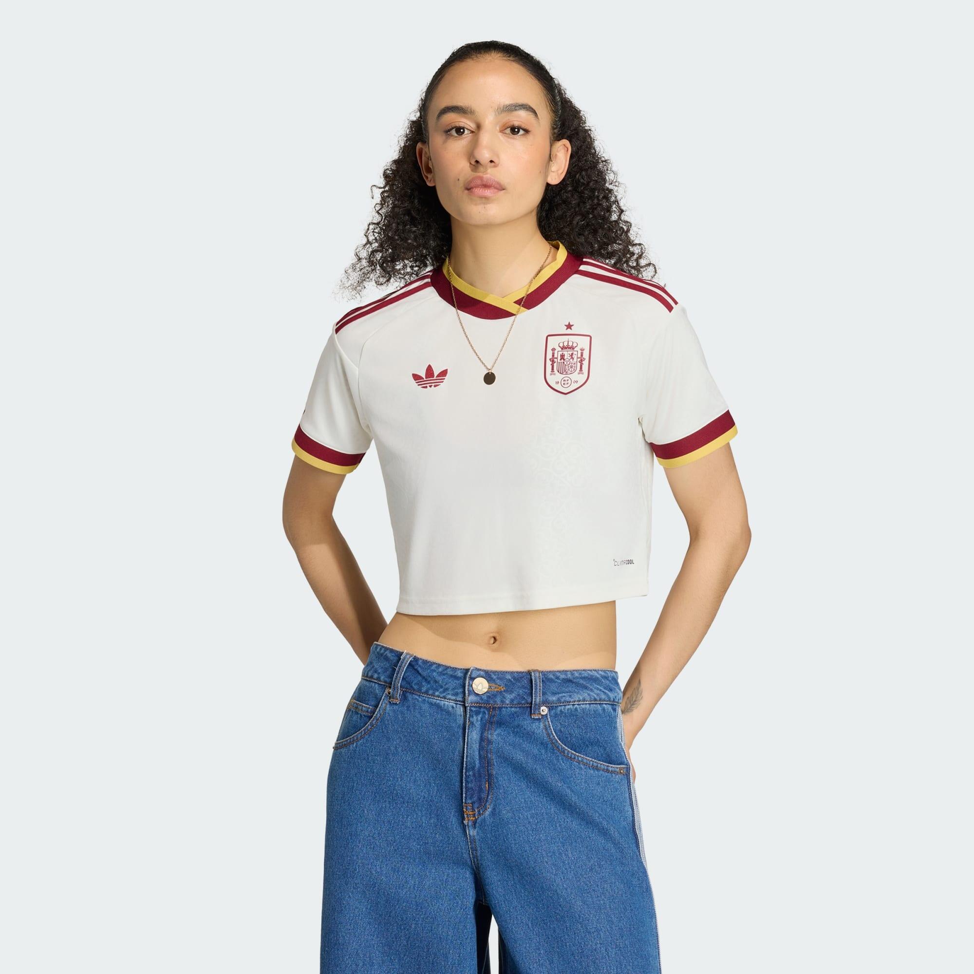 Spain 26 Away Cropped Jersey | Decathlon