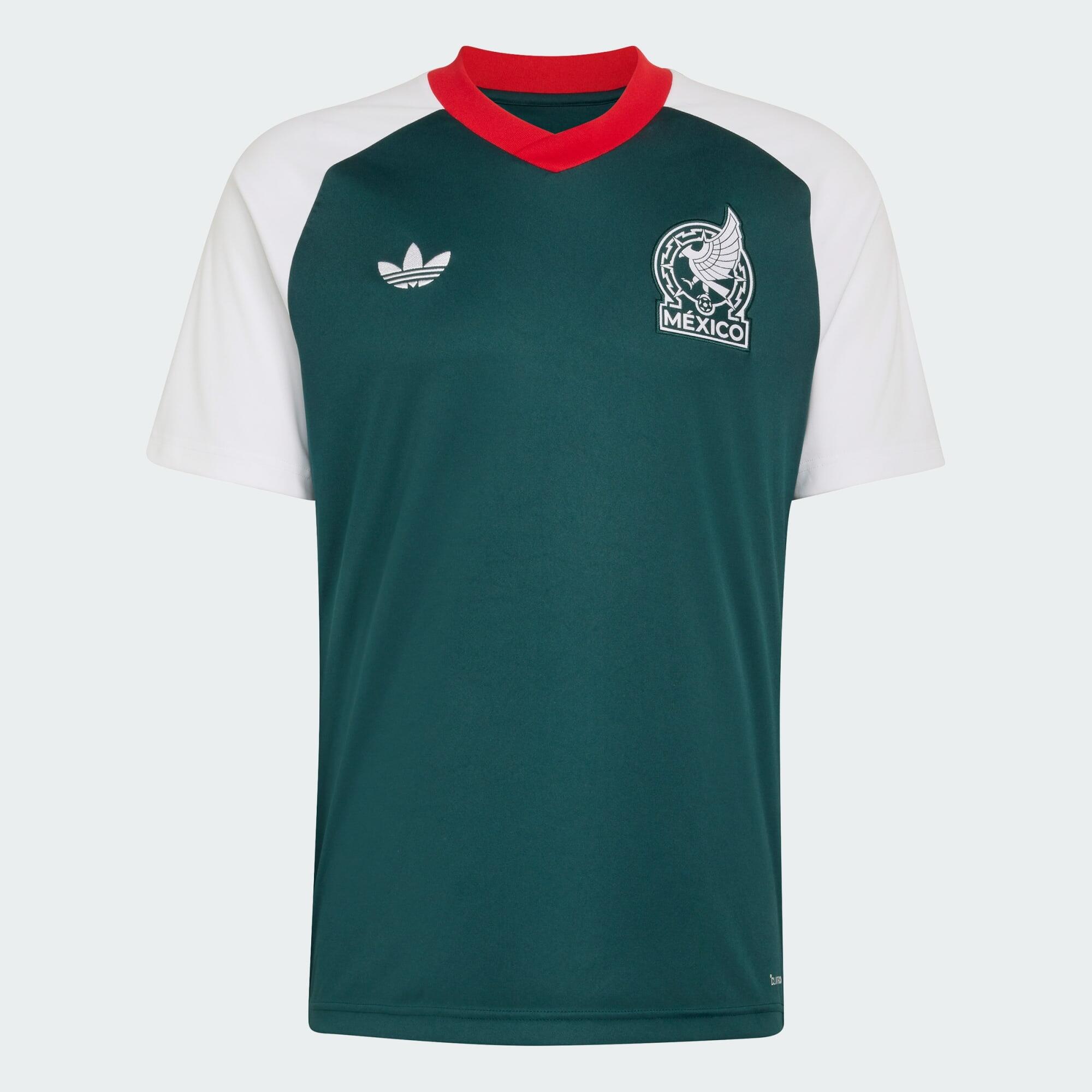 Double jersey Over Sized Top 【マメクロゴウチ】 Mexico 26 Away Pre Match Jersey | Decathlon