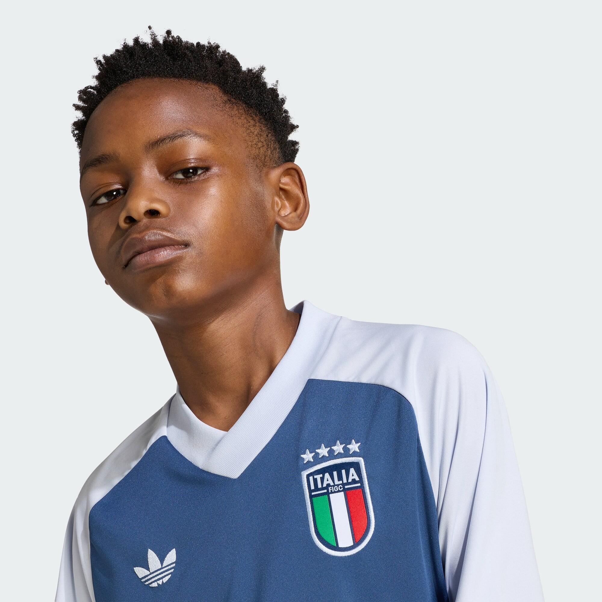 Italië 26 Pre-Match Uitshirt Kids 7/7