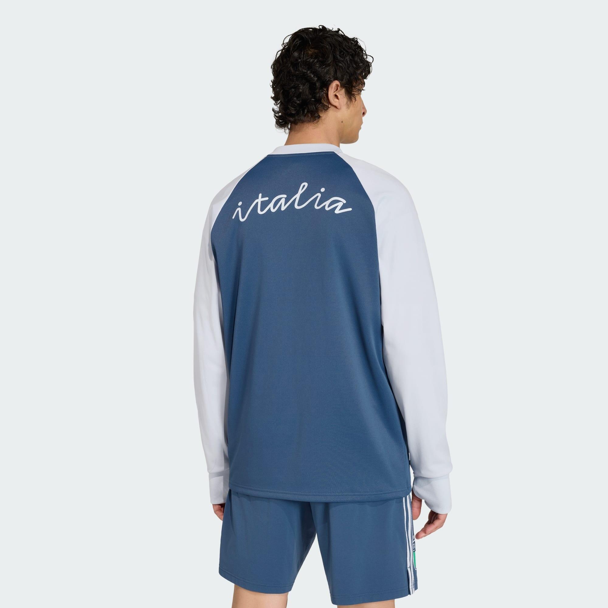 Italië 26 Uit Pre-Match Warm Sweatshirt 4/7