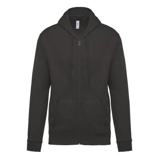Sweathirt zippé à capuche Kariban Molleton