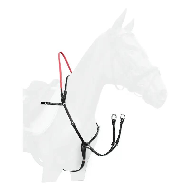Hunting bridle for horse with safety reins Waldhausen Secutrust