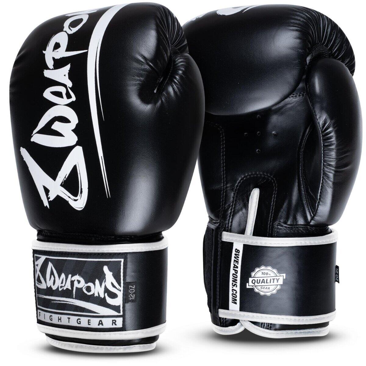 Guantoni Boxe 8 Weapons Unlimited 2.0 Nero 10oz 1/5