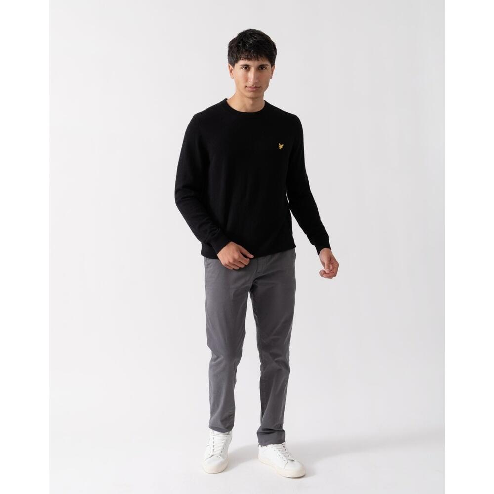 Jersey de cuello redondo de algodón merino Lyle & Scott 4/7