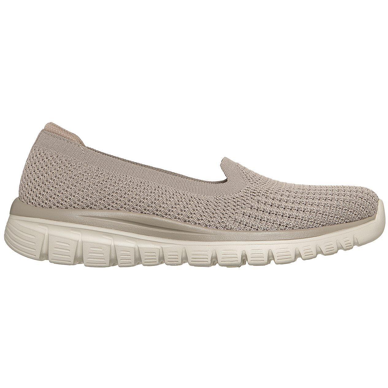 Appartamenti Skechers Graceful - Bliss Intent, Beige, Donne 3/5