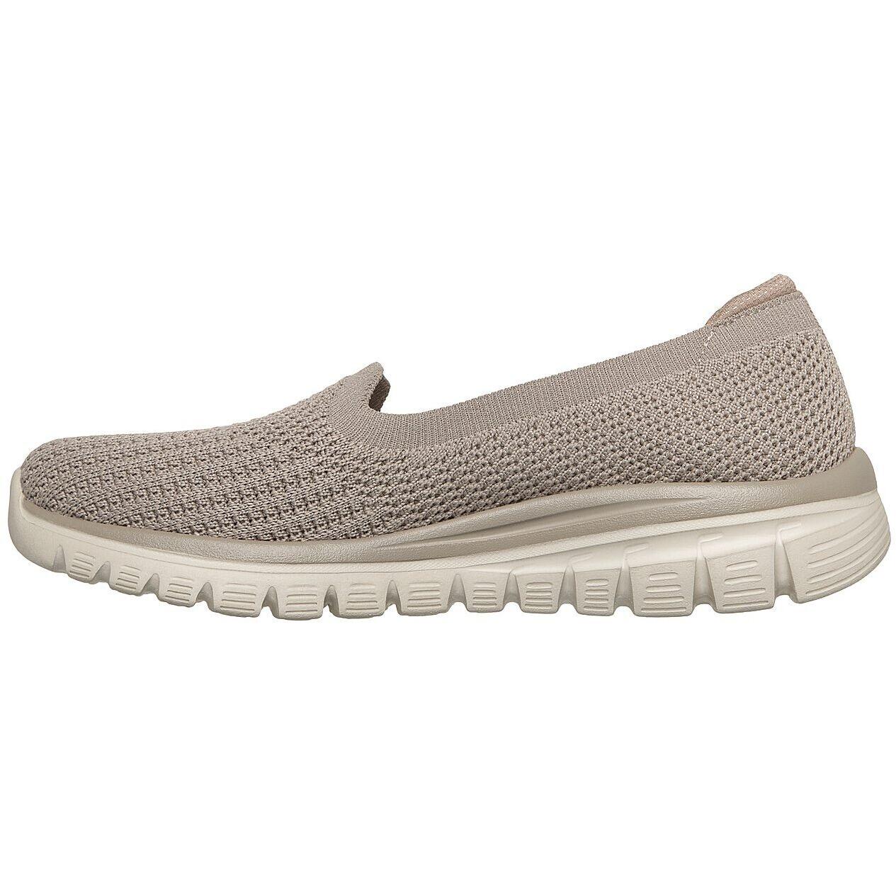 Appartamenti Skechers Graceful - Bliss Intent, Beige, Donne 5/5