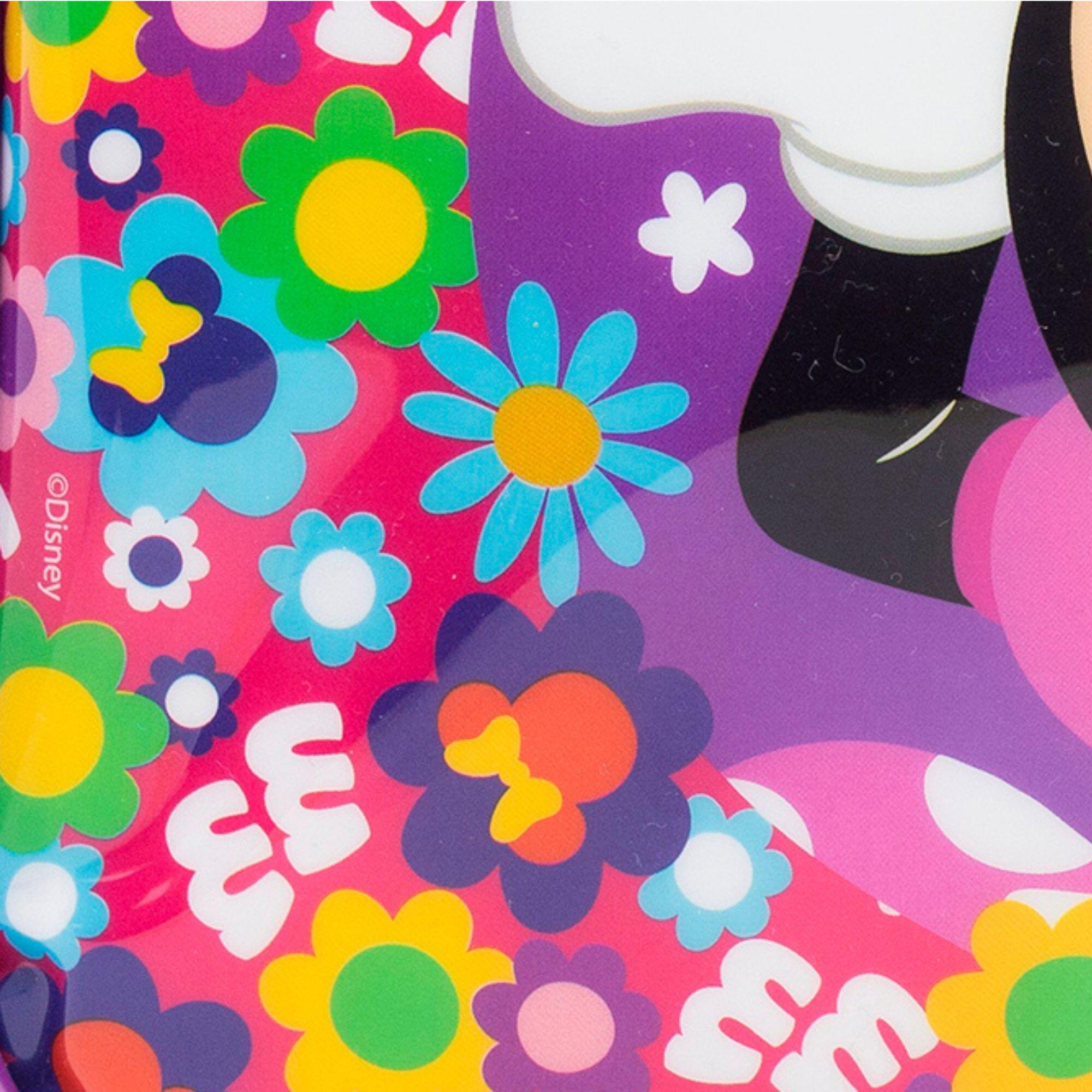 DISNEY Minnie insulated lunch bag - purple, polyester, zip handle 4/4
