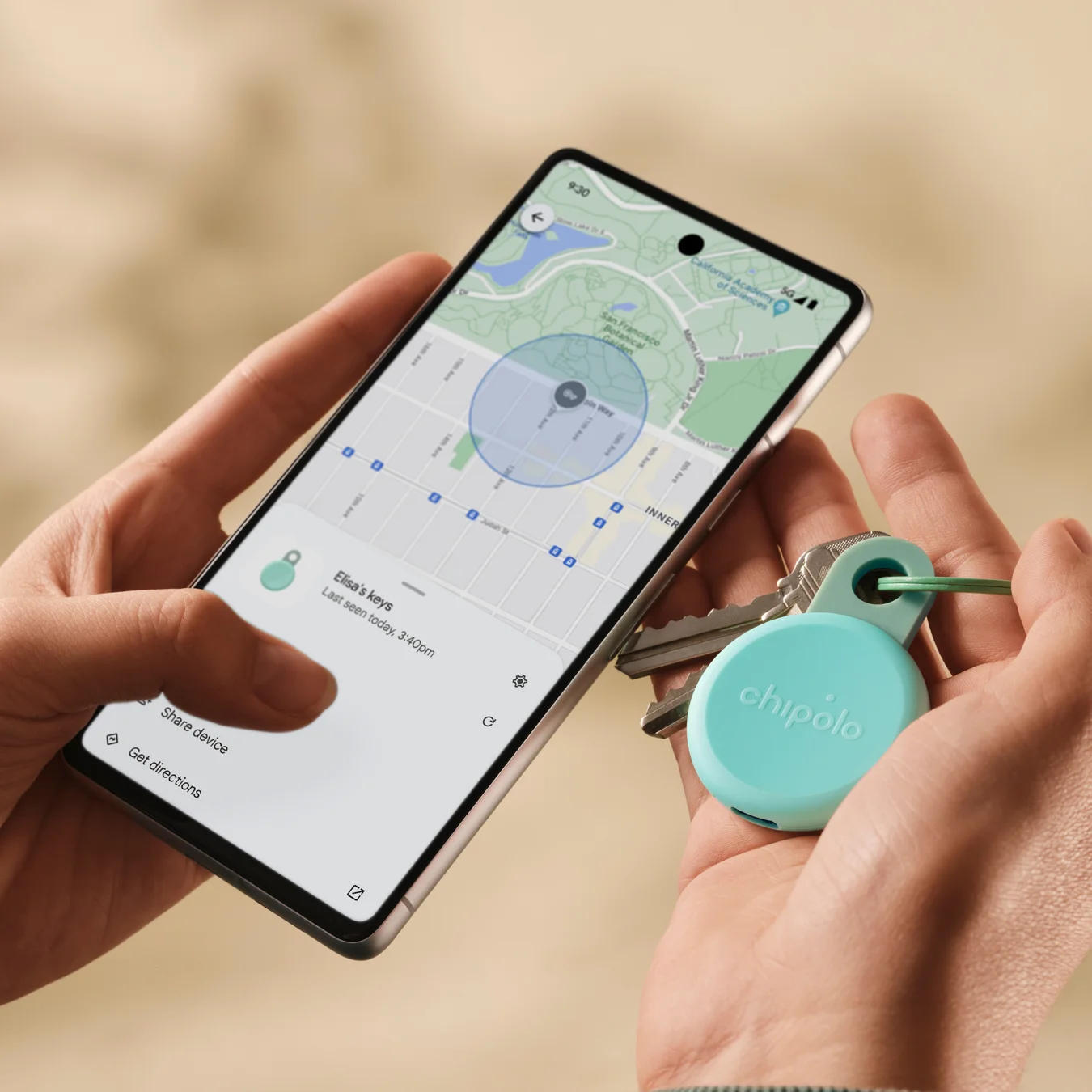 Localizador CHIPOLO Loop - mint 2/4
