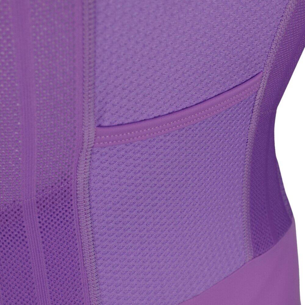 Women 's cycling bib shorts BX-W Neon Riders Purple Purple 6/7