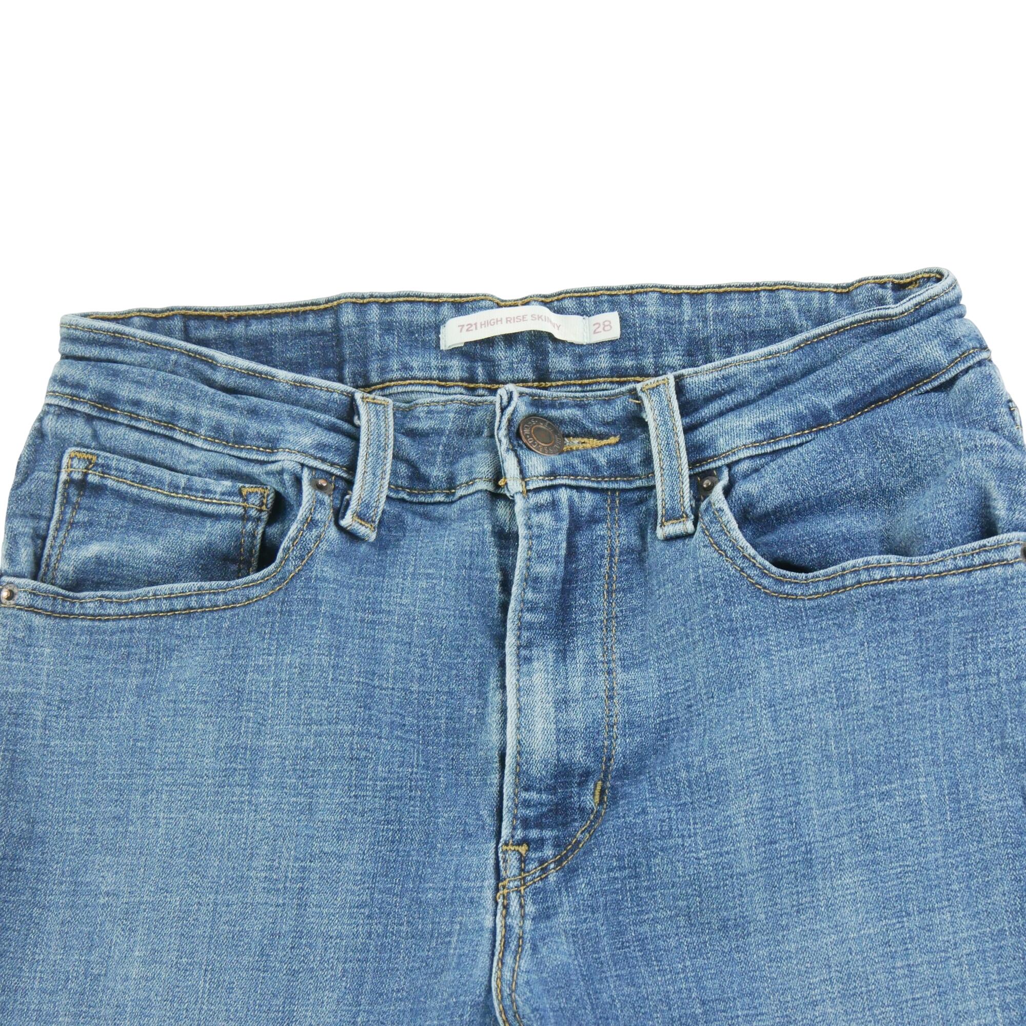 Seconde vie - Jean Femme Levis 721 High Rise Skinny - Excellent 3/7