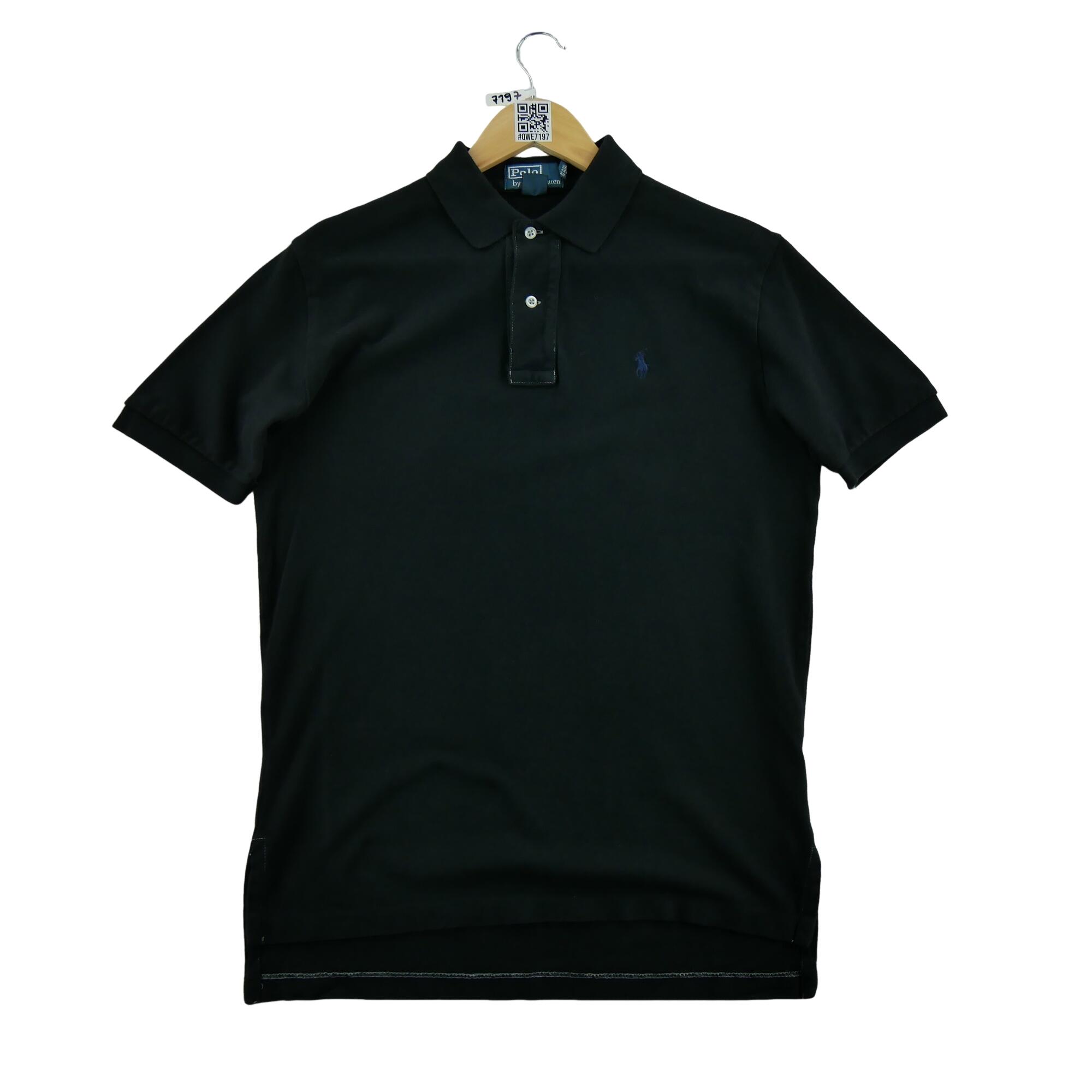 Polo maniche corte uomo nero 2/5