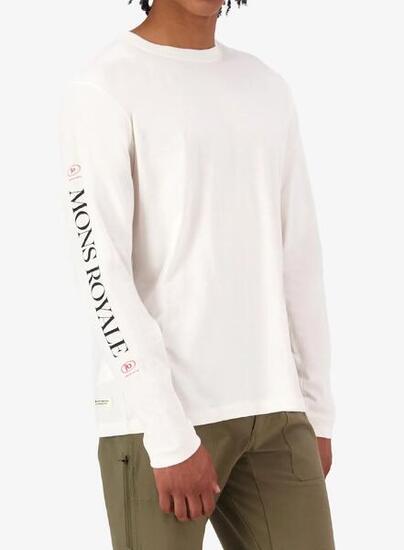 Longsleeve Mons Royale Yonder Merino Organic Cotton Long Sleeve